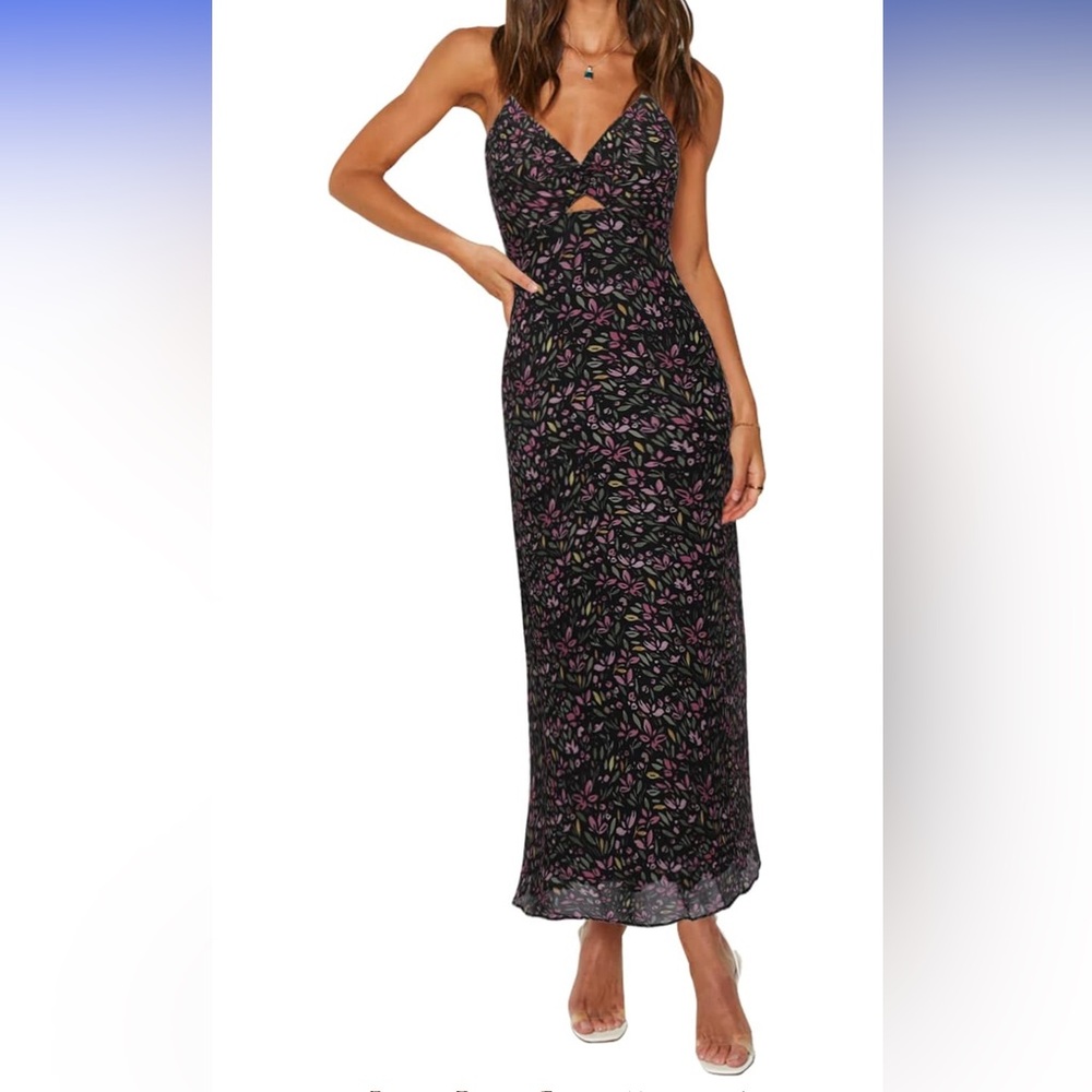 Vacation Dress w/ Strappy Back!